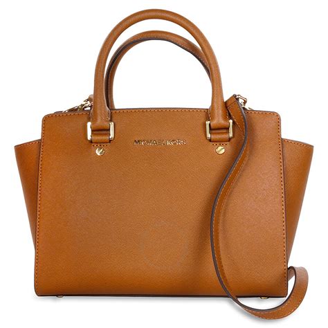 sac michael kors selma camel|Michael Kors saffiano satchel.